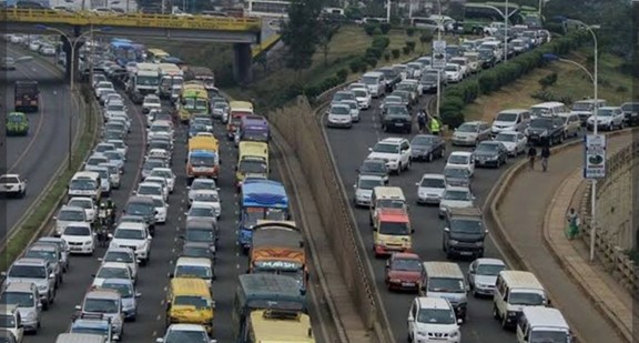 What is the main traffic congestion on the Thika Superhighway?